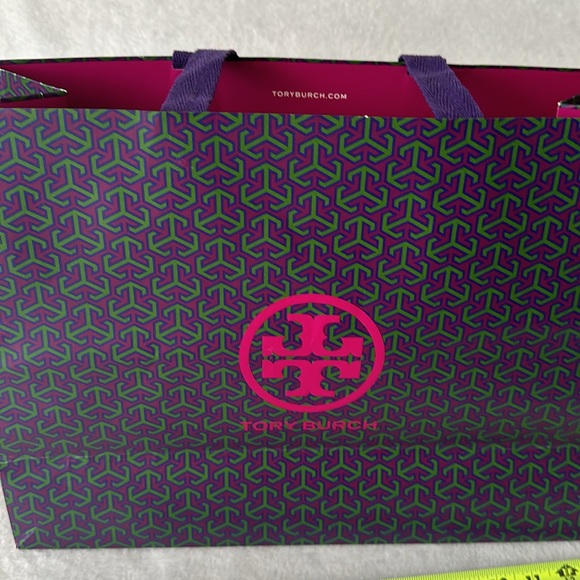 💖💜100% AUTHENTIC TORY BURCH SHOPPING BAG - Picture 5 of 7